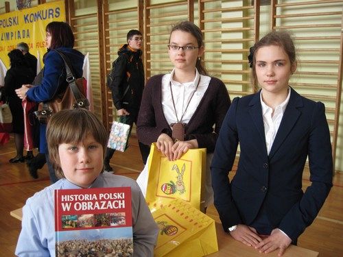Sukces uczniów SP 3 w konkursie historycznym