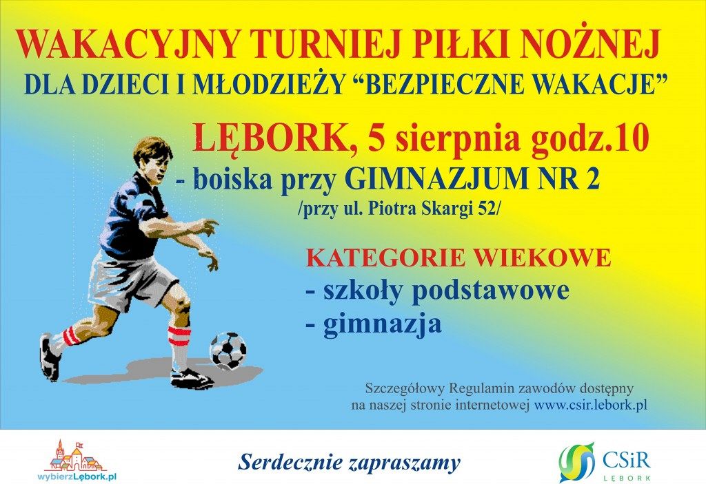 Piłkarski turniej dla uczniów szkół podstawowych i