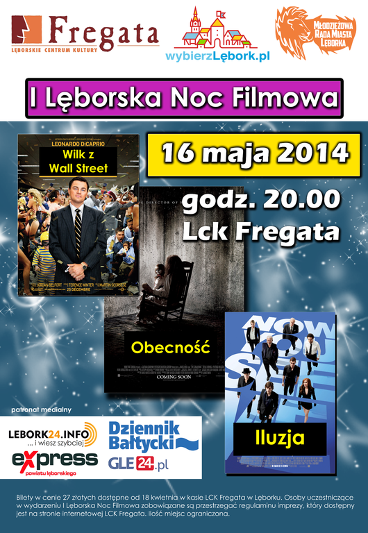 Nocny maraton filmowy we Fregacie!