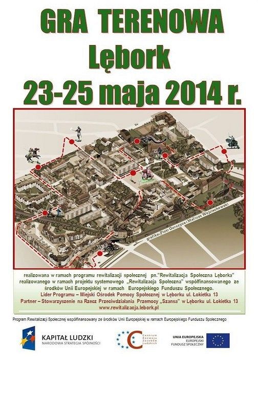 Gra terenowa "Odkryjmy Lębork, odkryjmy