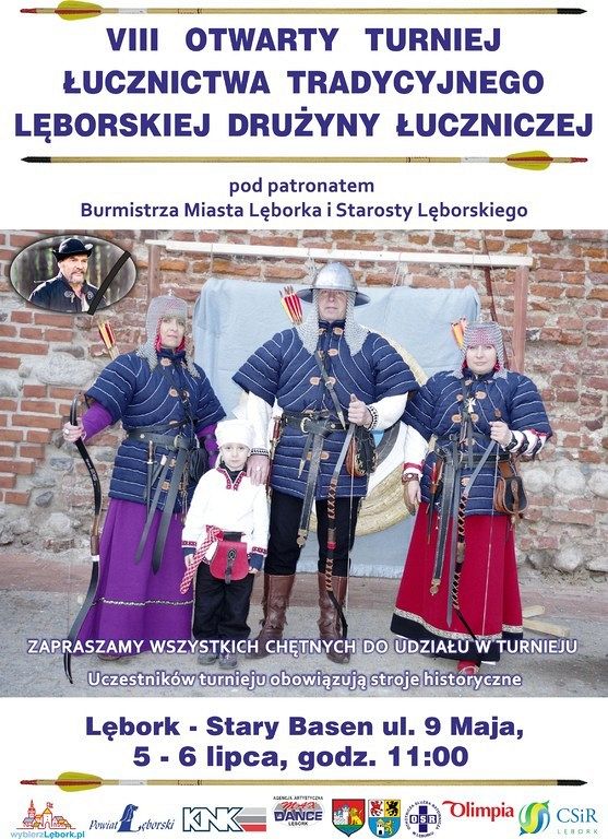 VIII Turniej Łucznictwa Tradycyjnego  w Lęborku