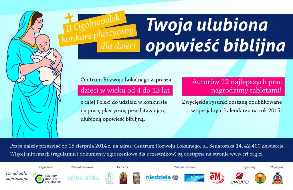 „Twoja ulubiona opowieść biblijna” – konkurs