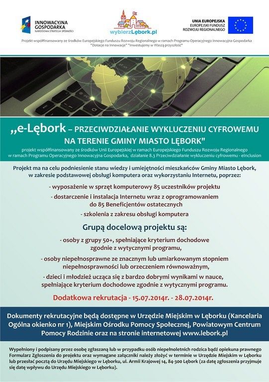 Laptopy dla mieszkańców