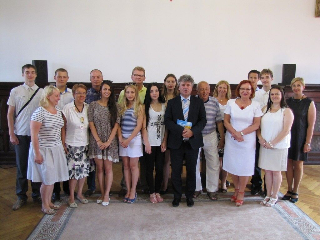 Wizyta młodzieży z Wołkowyska