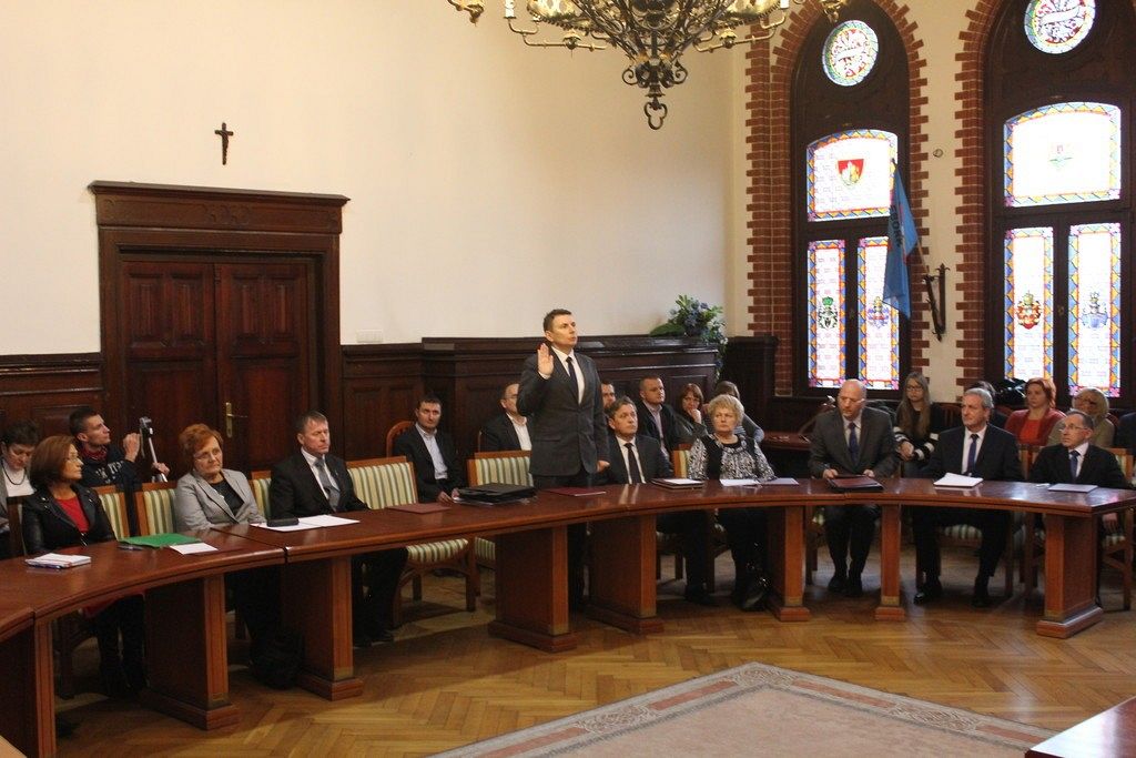 Pierwsza sesja Rady Miejskiej w Lęborku