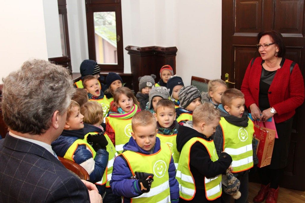 Świąteczna wizyta przedszkolaków