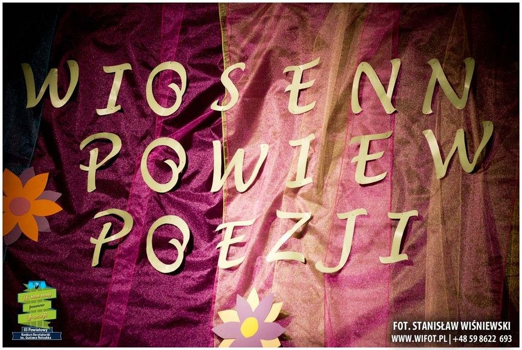 III Powiatowy Konkurs Wiosenny Powiew Poezji