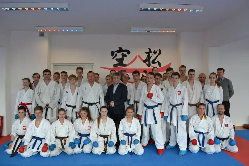 Karatecy najlepszych klubów z Pomorza w Lęborku