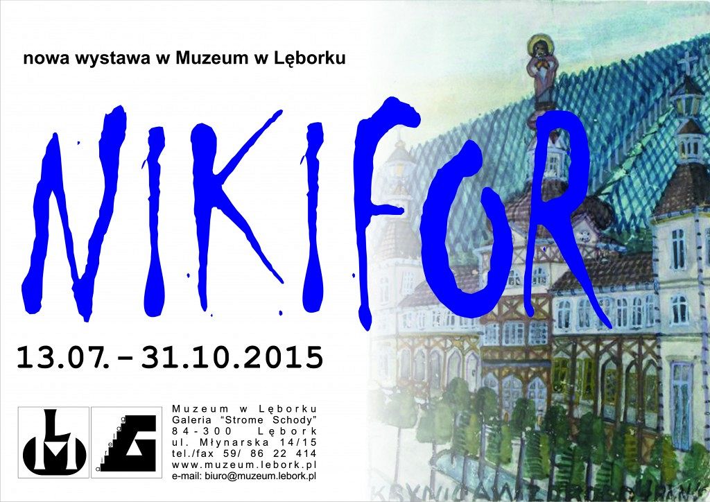 Obrazy Nikifora w „Stromych Schodach”