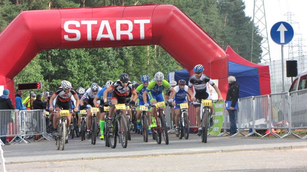 Rowerowy wyścig z lwim pazurem