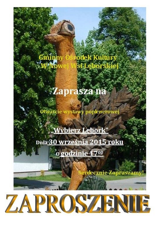 Wystawa "Wybierz Lębork"