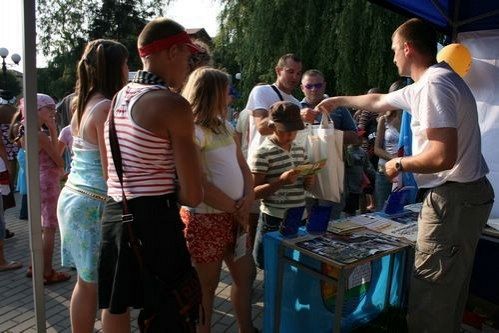 Lęborsko-łebska promocja na Festynie Książęcym