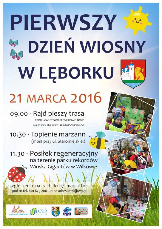 Rajd i marzanny w Pierwszy dzień wiosny