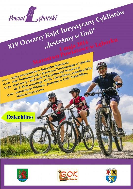 XIV Otwarty Rajd Turystyczny Cyklistów “Jesteśmy w