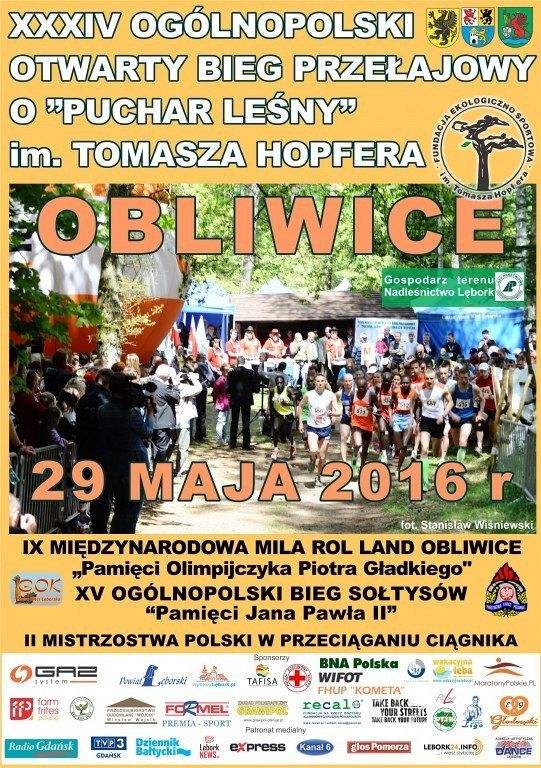 Obliwice zapraszają 28 i 29 maja na Turystyczne