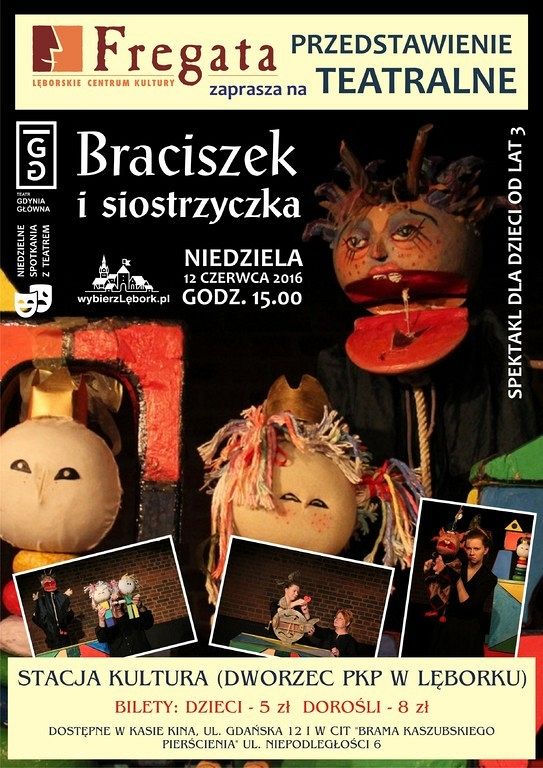 „Braciszek i siostrzyczka”- spektakl dla dzieci w