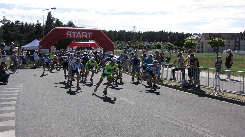 II Półmaraton Wrotkarski przyciągnął tłumy