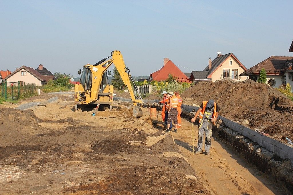 Budowa Buczka do granic miasta
