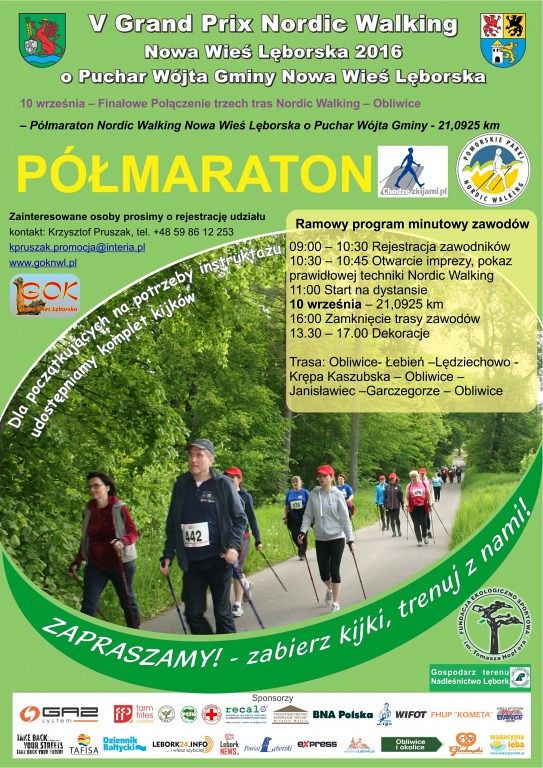 Biesiada i Nordic Walking w Obliwicach