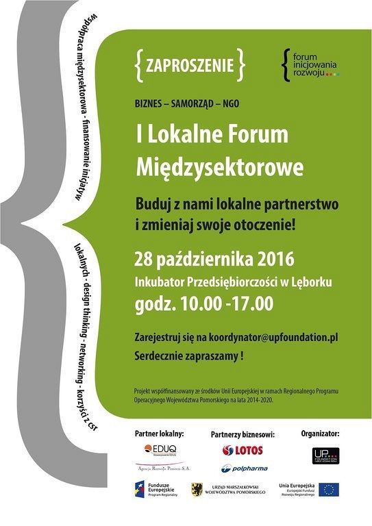 I Lokalne Forum Międzysektorowe w Inkubatorze
