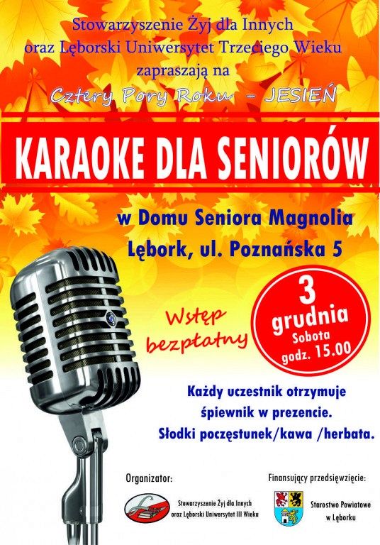 Karaoke dla seniorów