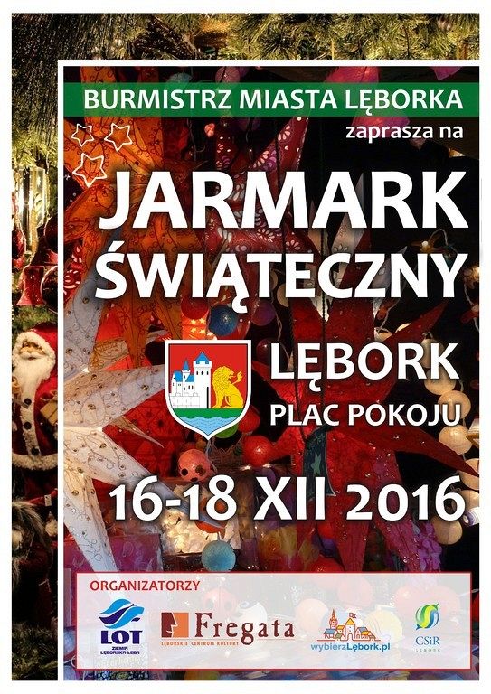 Jarmark świąteczny na Placu Pokoju