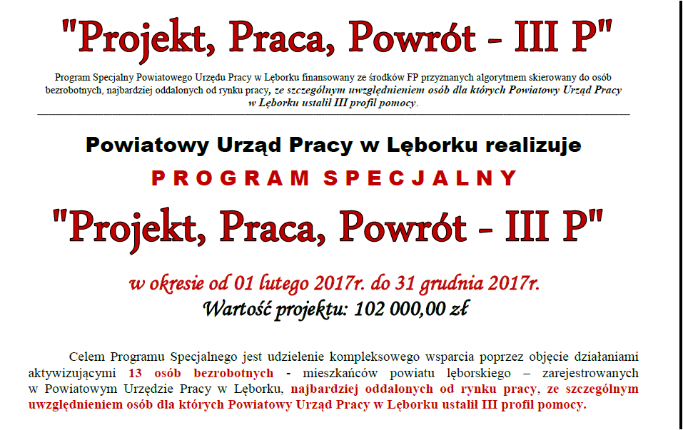 Nowe projekty Powiatowego Urzędu Pracy