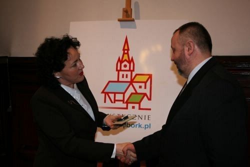 Przewodnicy turystyczni w ratuszu