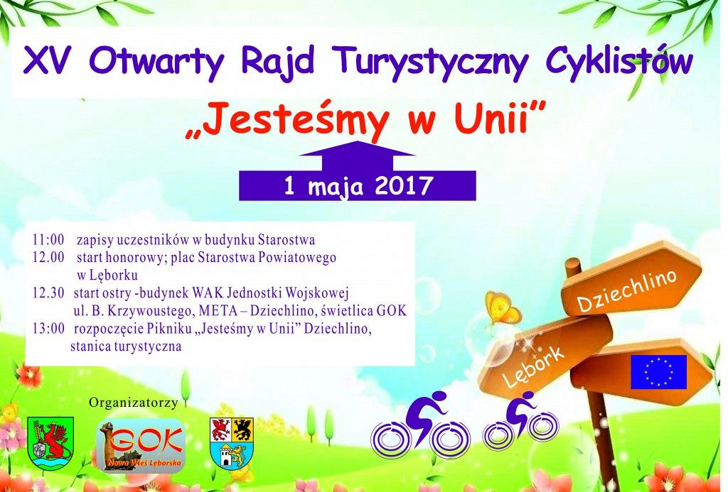 XV Otwarty Rajd Turystyczny Cyklistów “Jesteśmy w