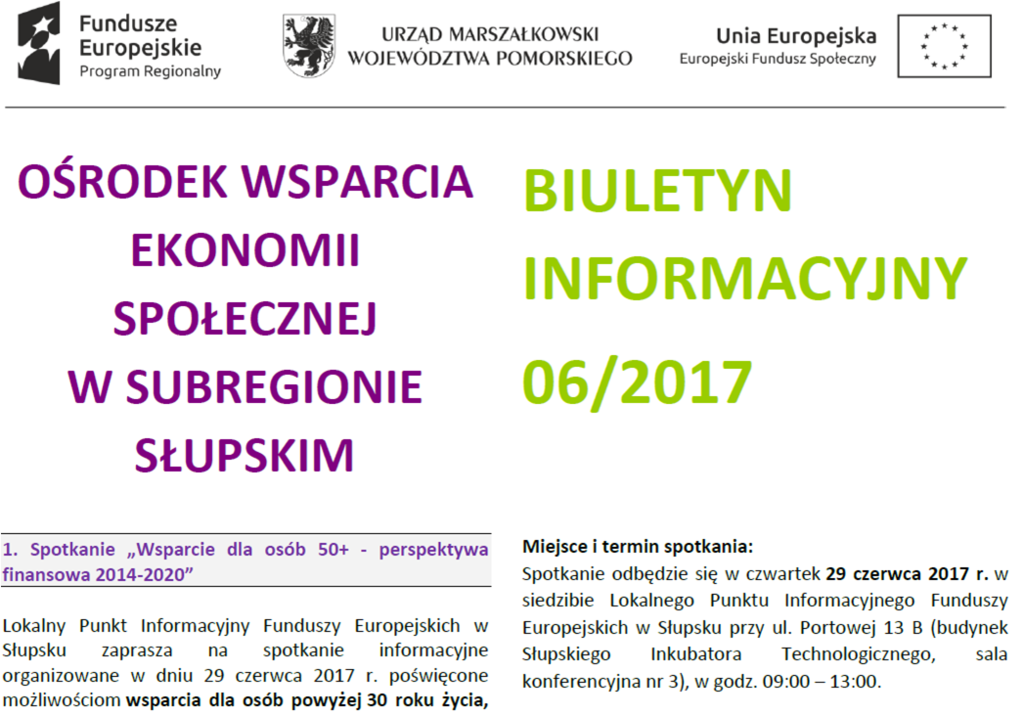 Biuletyn OWES 06/2017