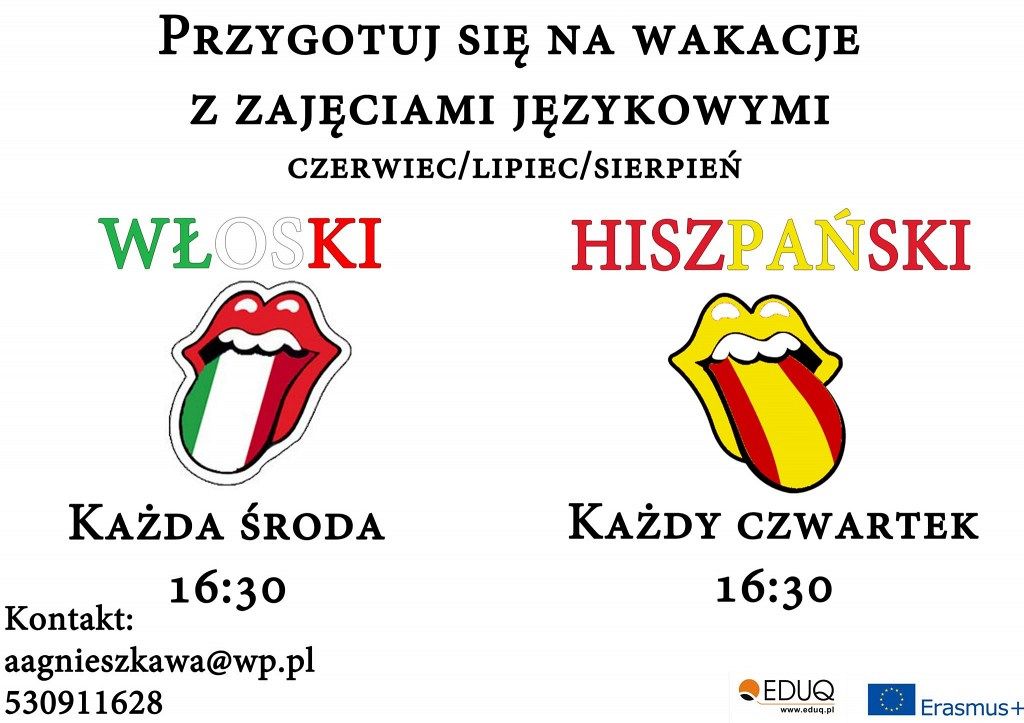 Wakacyjne zajęcia językowe z włoskiego i