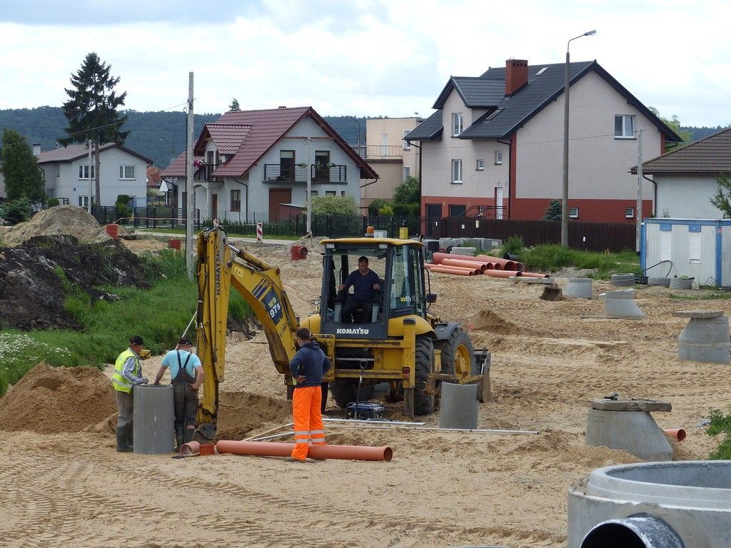 Most na Weterynaryjnej. Trwa budowa kanalizacji