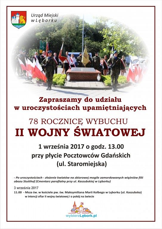 78 rocznica wybuchu II wojny  światowej