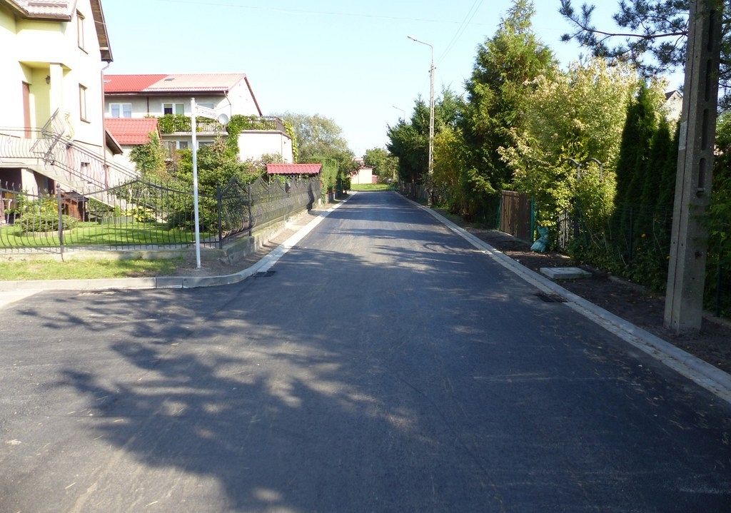 Asfalt na Chojnickiej