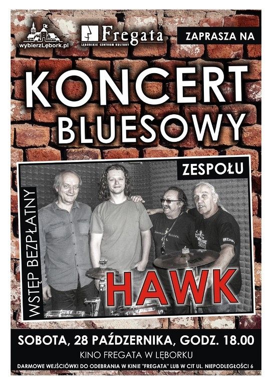 Blues we „Fregacie” – koncert zespołu HAWK