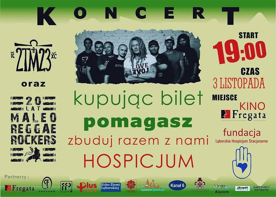 3 listopada koncert Maleo Reggae Rockers i 2TM2,3