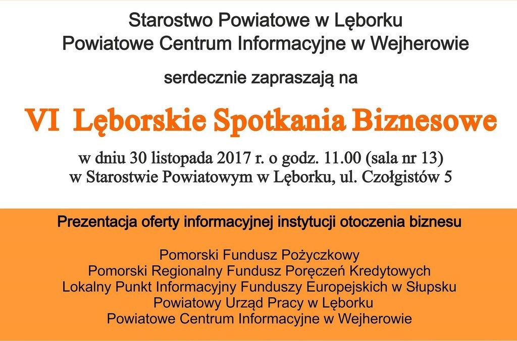 VI Lęborskie Spotkania Biznesowe