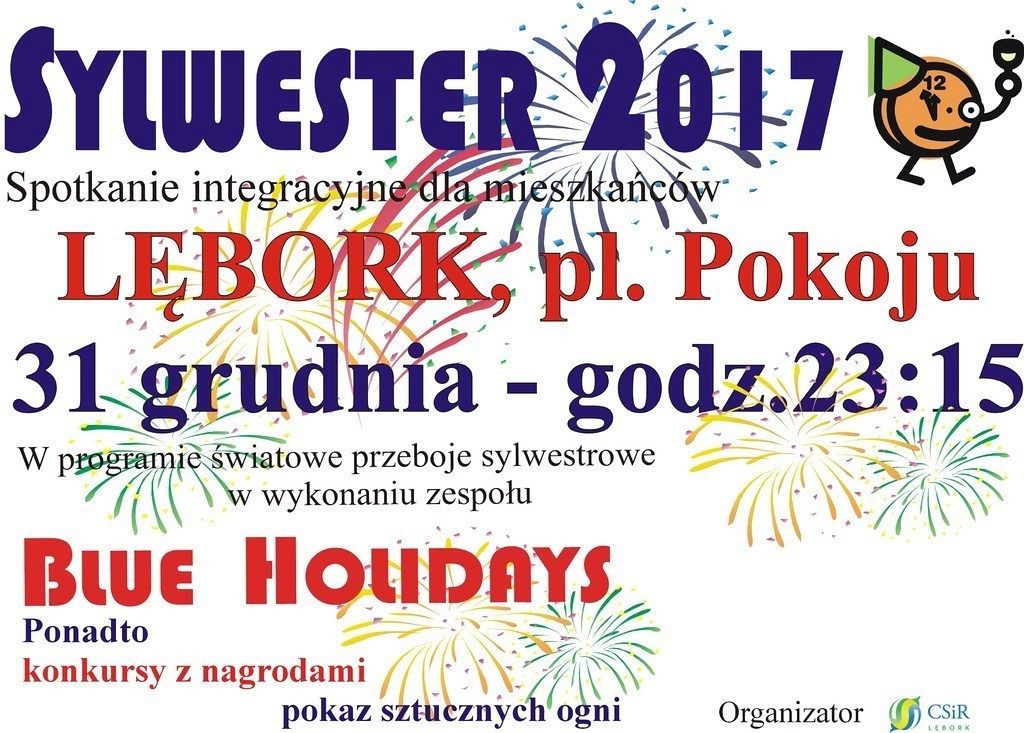 Sylwester pod chmurką w Lęborku
