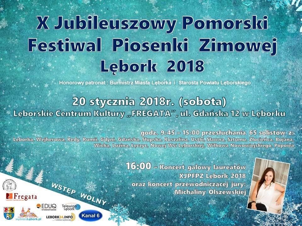 Pomorski Festiwal Piosenki Zimowej - zapraszamy!