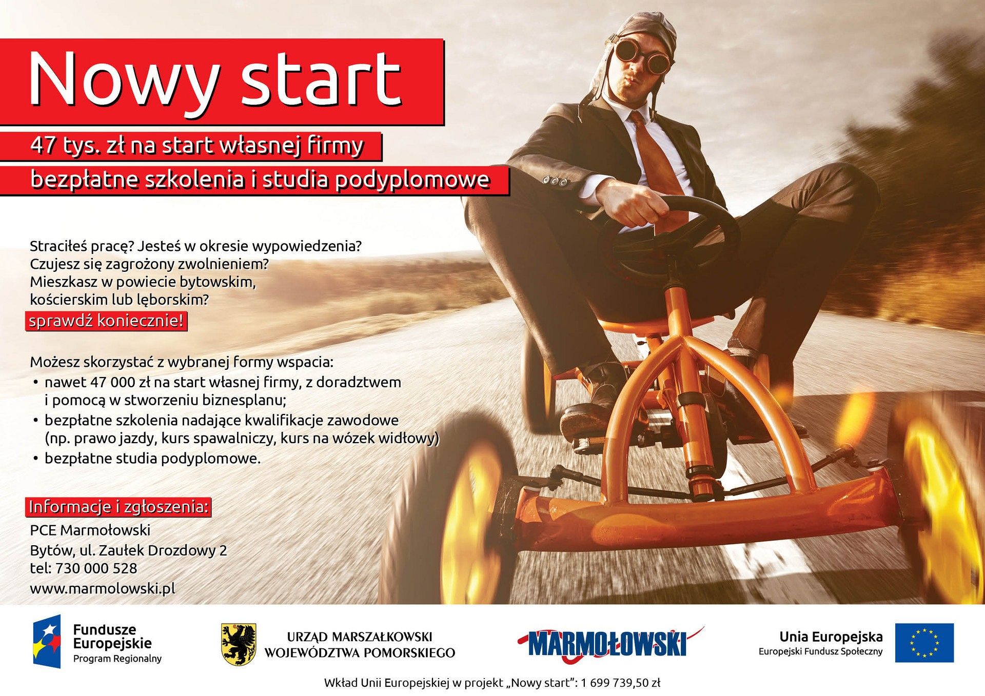 Dotacje, szkolenia, kursy i studia. Nabór do