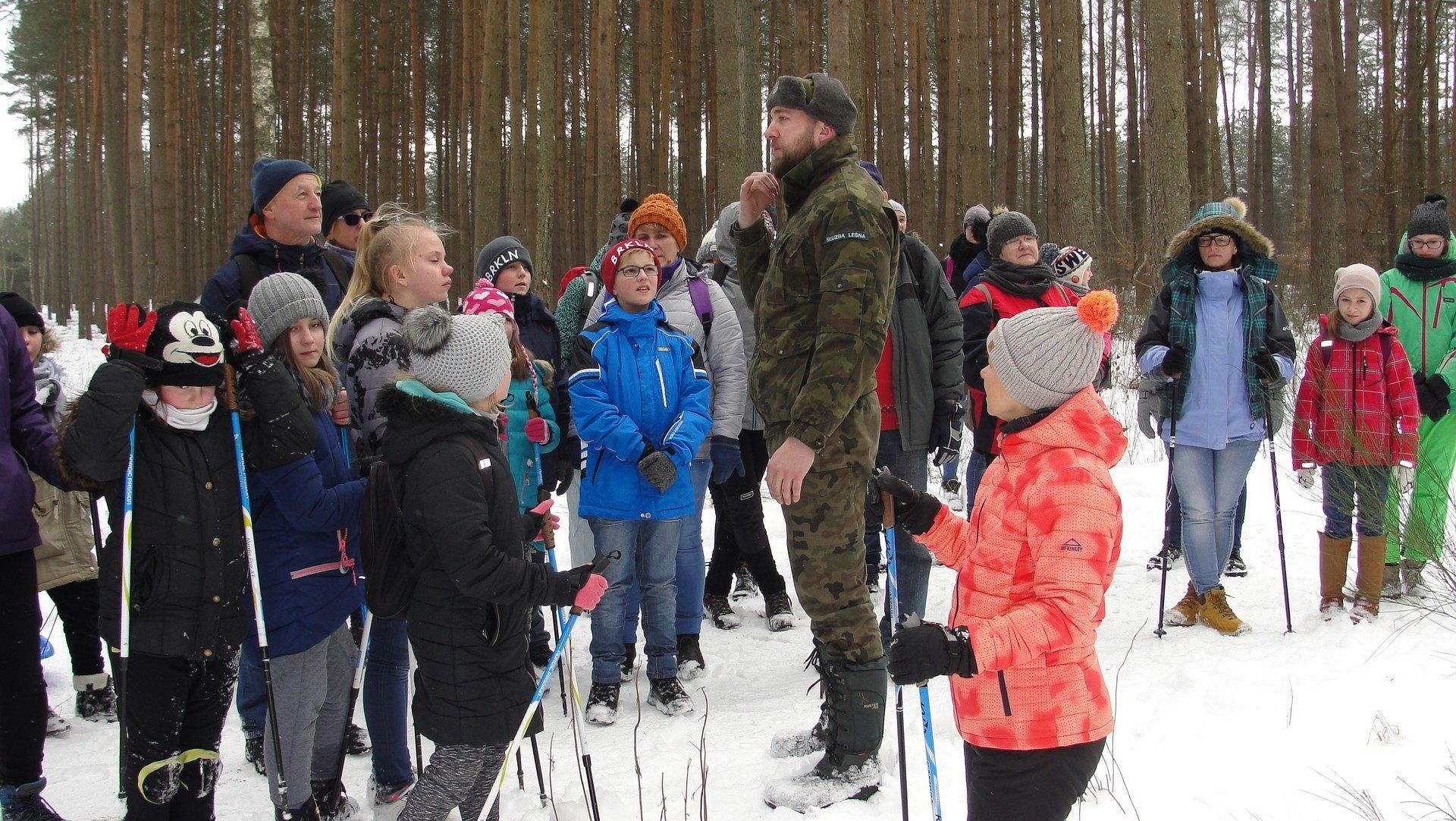 Nad Jeziorem Czarnym... w śnieżnej bieli