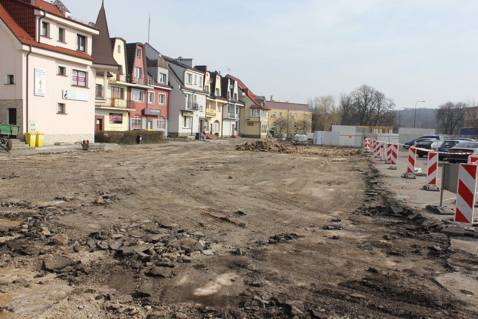 Wybudują kanalizację deszczową na parkingu i