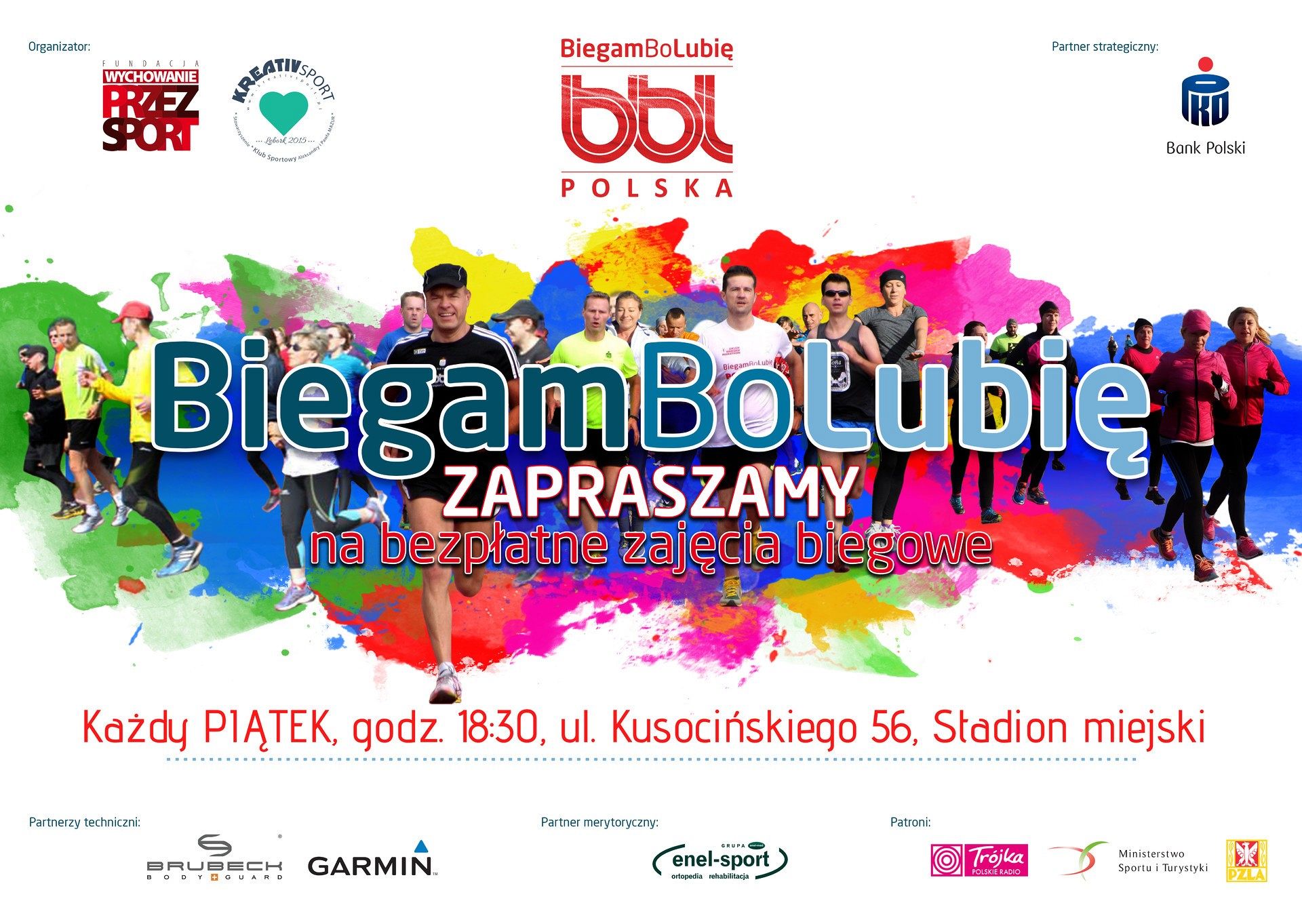 BiegamBoLubię 2018 w Lęborku! BEZPŁATNIE i dla