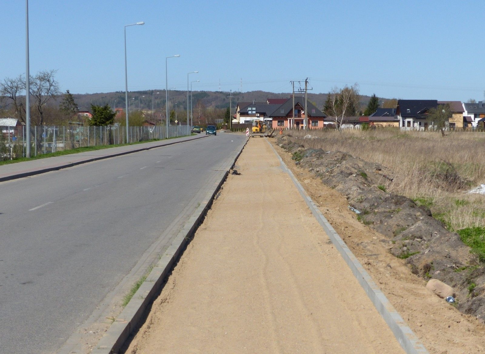 Budowa ścieżki rowerowej na ulicy Nadmorskiej