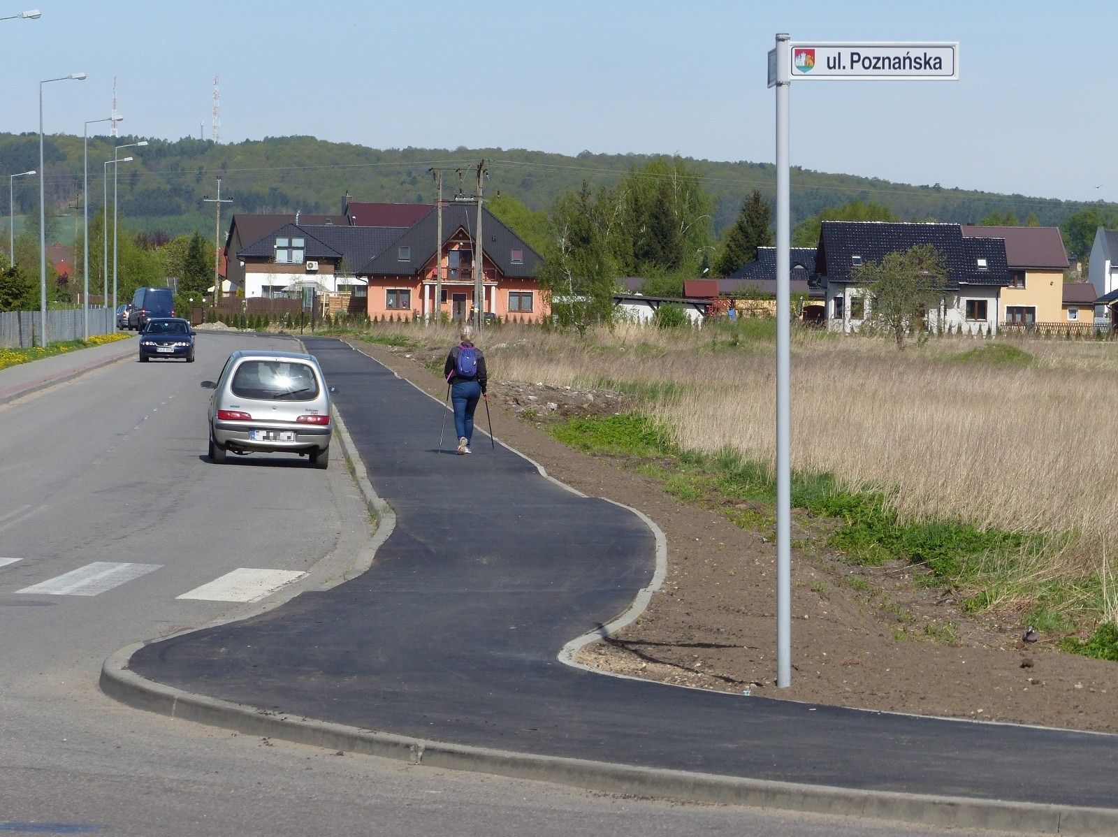 Nadmorska z nową ścieżką rowerową