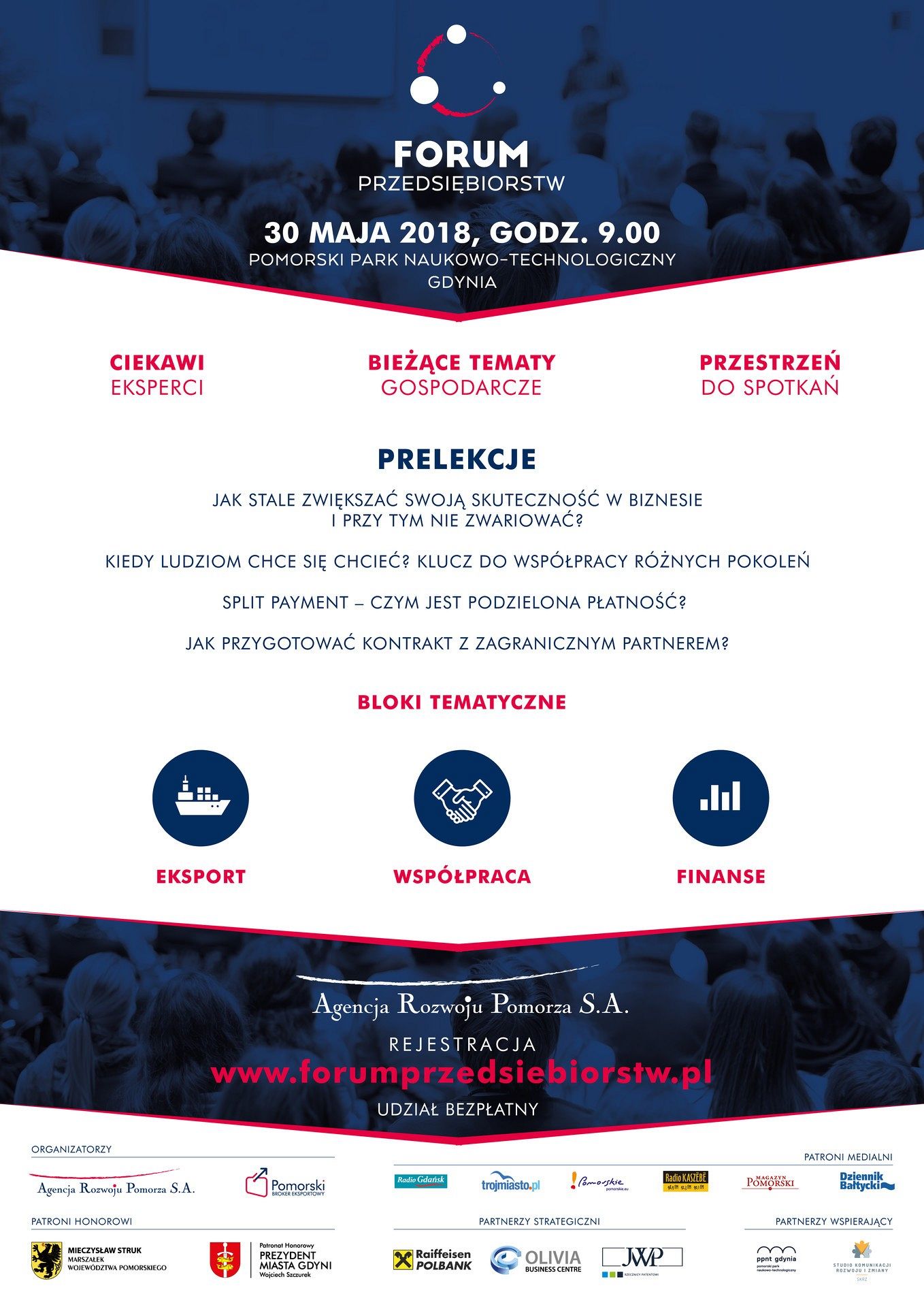 Rekrutacja na Forum Przedsiębiorstw 2018