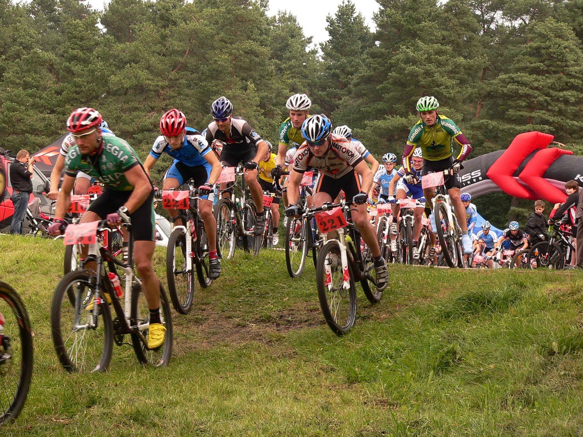 Wyścig rowerowy "Pazur Lęborskiego Lwa".