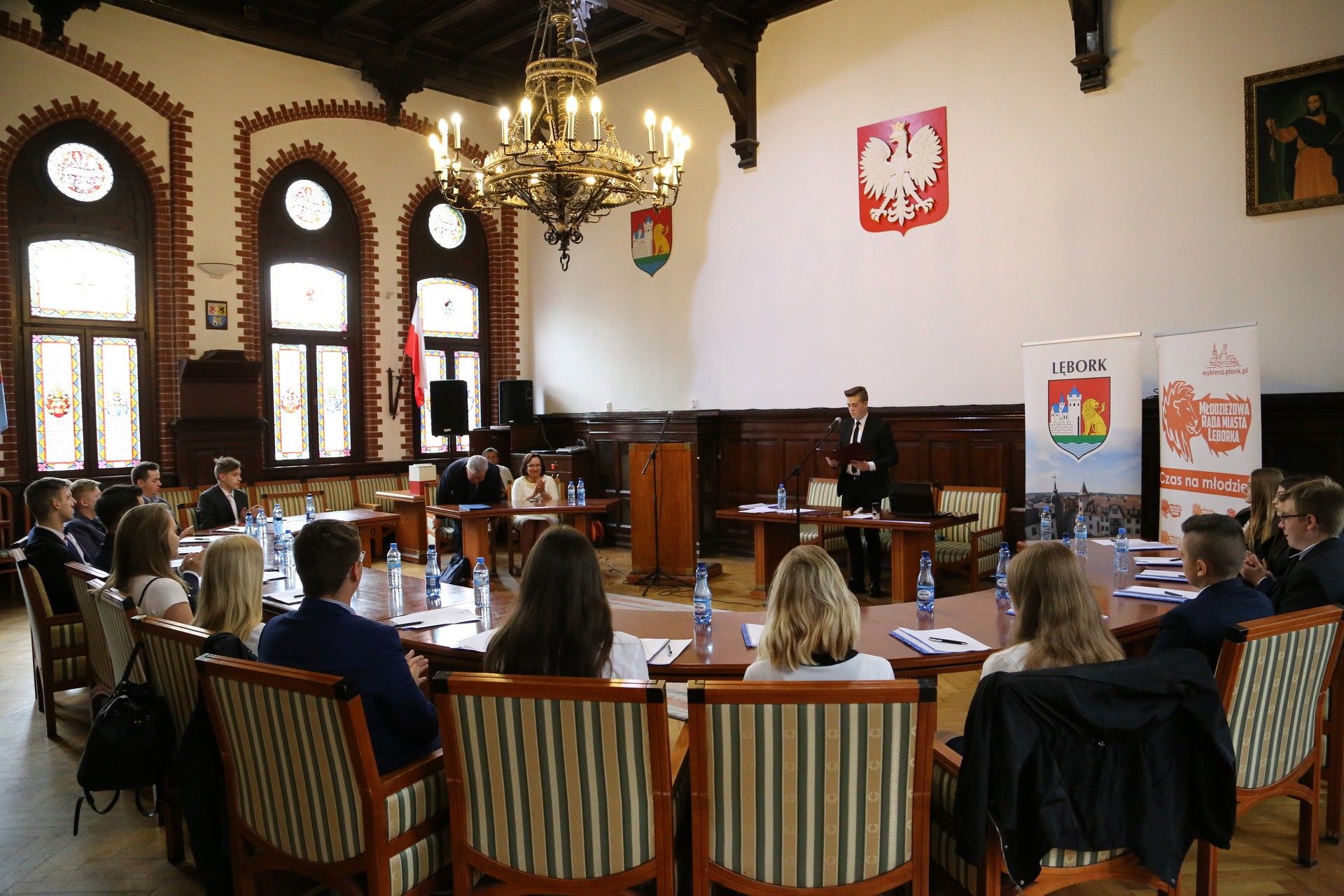 Uroczysta I Sesja III Kadencji Młodzieżowej Rady