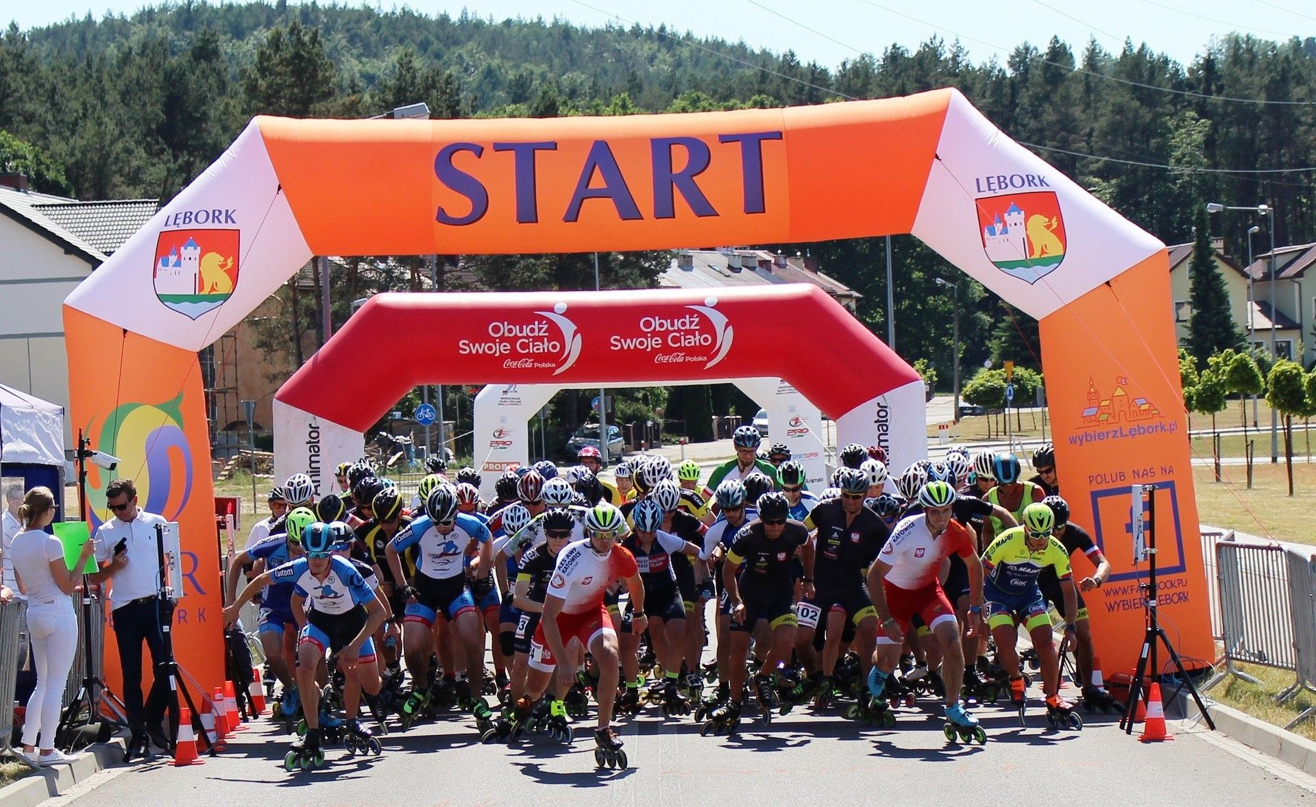 IV Półmaraton Wrotkarski w Lęborku