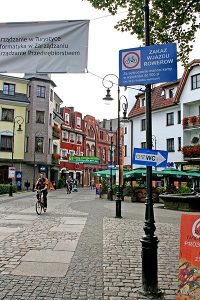 Na Staromiejskiej - bezpieczniej bez rowerów